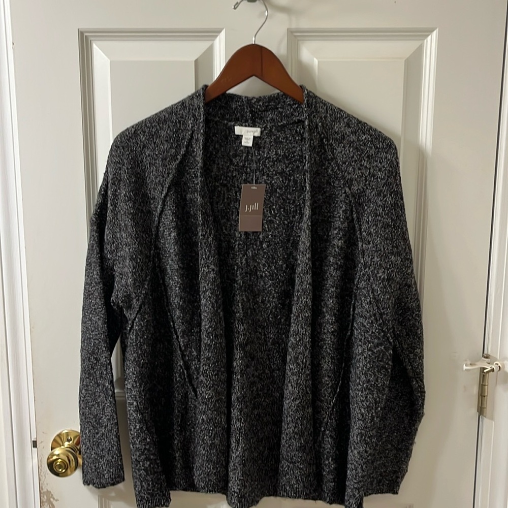 Pure J.Jill cardigan sweater with tags.